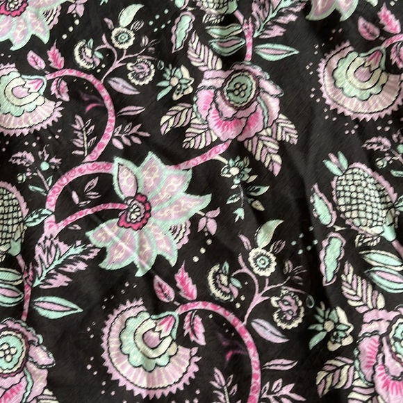 Mille Resort Klara Tropical Night Floral Dress Size L NWT - Picture 11 of 12